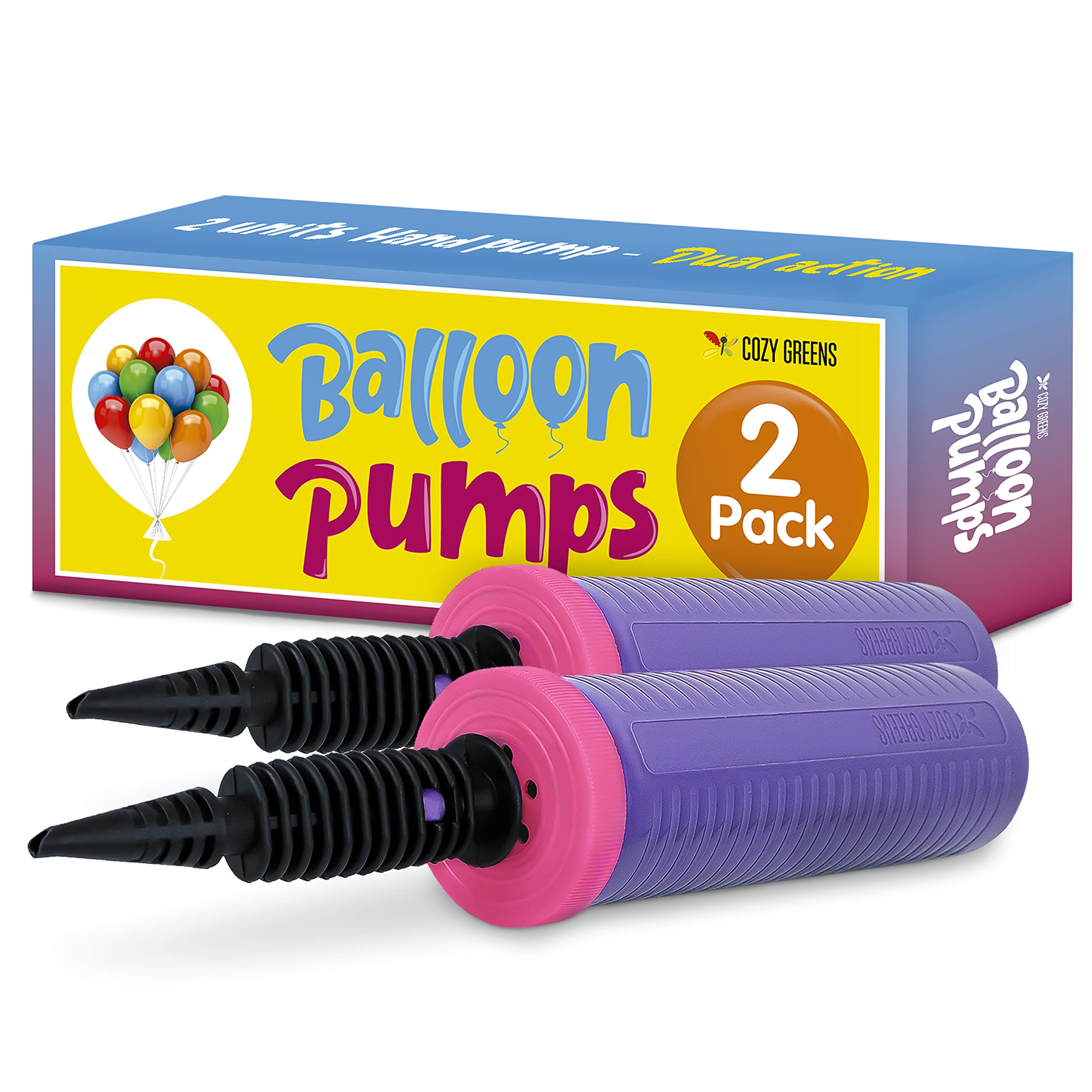 Bombas para Inflar Globos X2